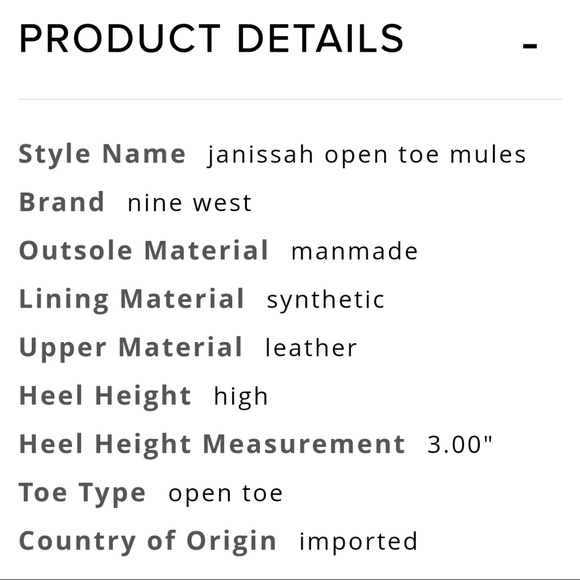 (SOLD) Nine West Shoes - Picture 7 of 7